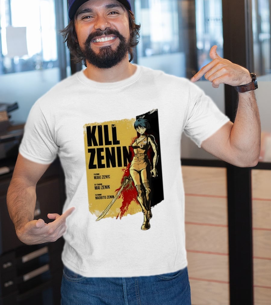 Kill Zenin Maki Mai Naobito Characters Anime T-Shirt