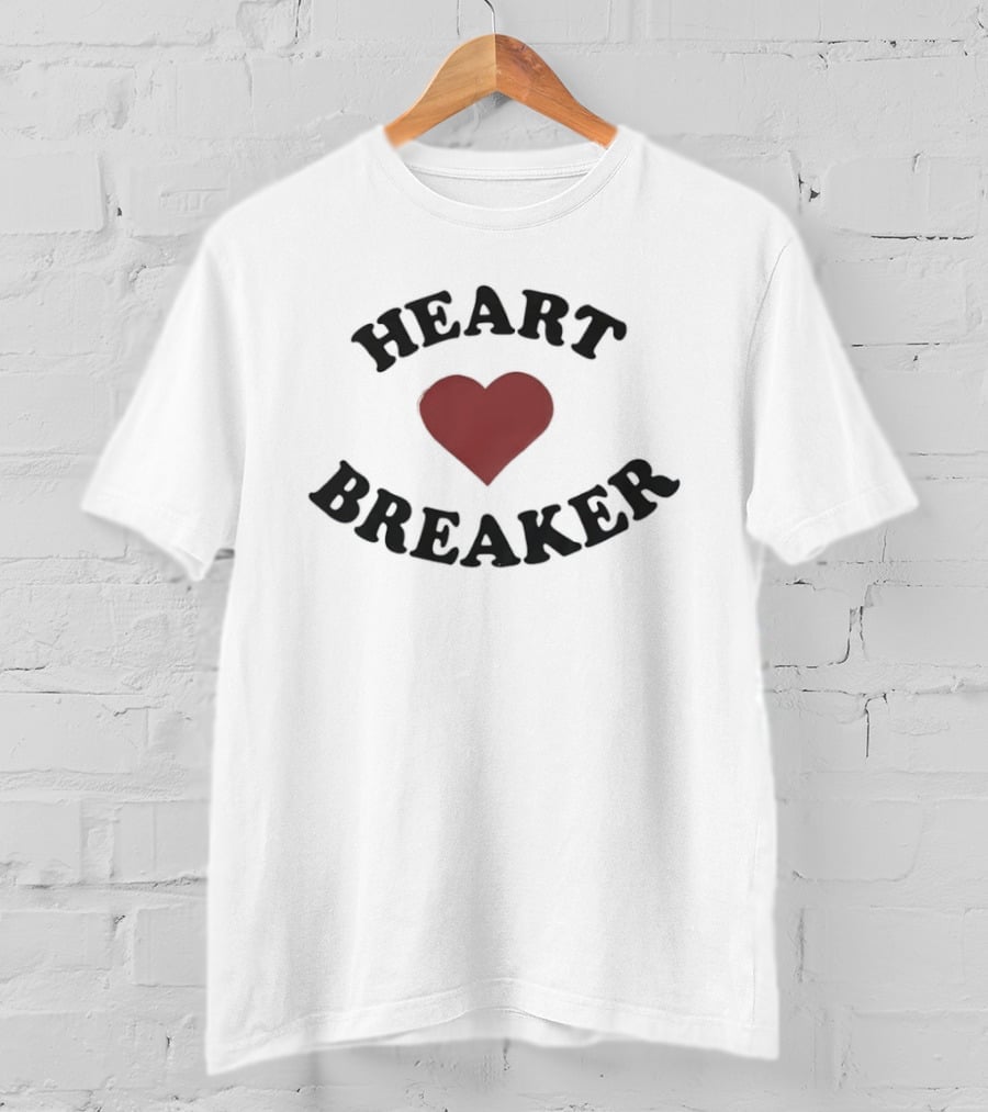 Heart Breaker Romantic Love Valentine's Day T-Shirt