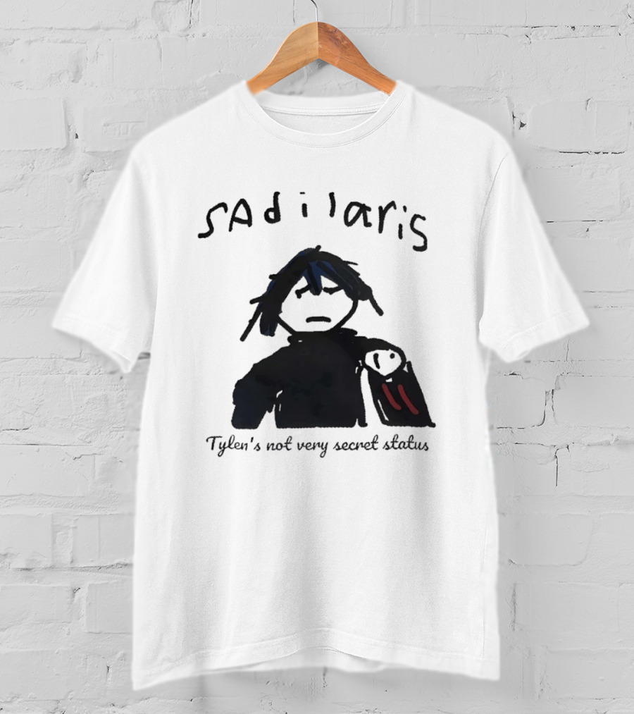 Sadilaris Tylen's Not Very Secret Status Character Concept T-Shirt