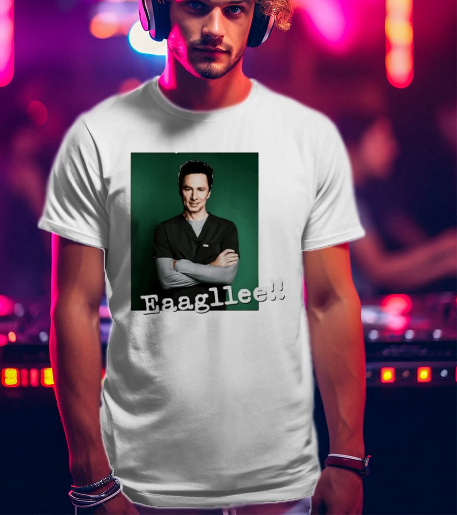 Eaagllee Scrubs Featured Actor T-Shirt