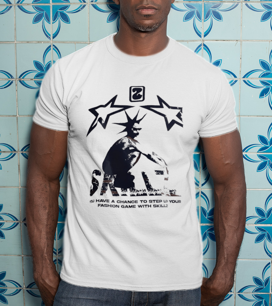 Skillz Fashion Game Streetwear Urban Art Rebel Graffiti Style New York Liberty Basketball T-Shirt