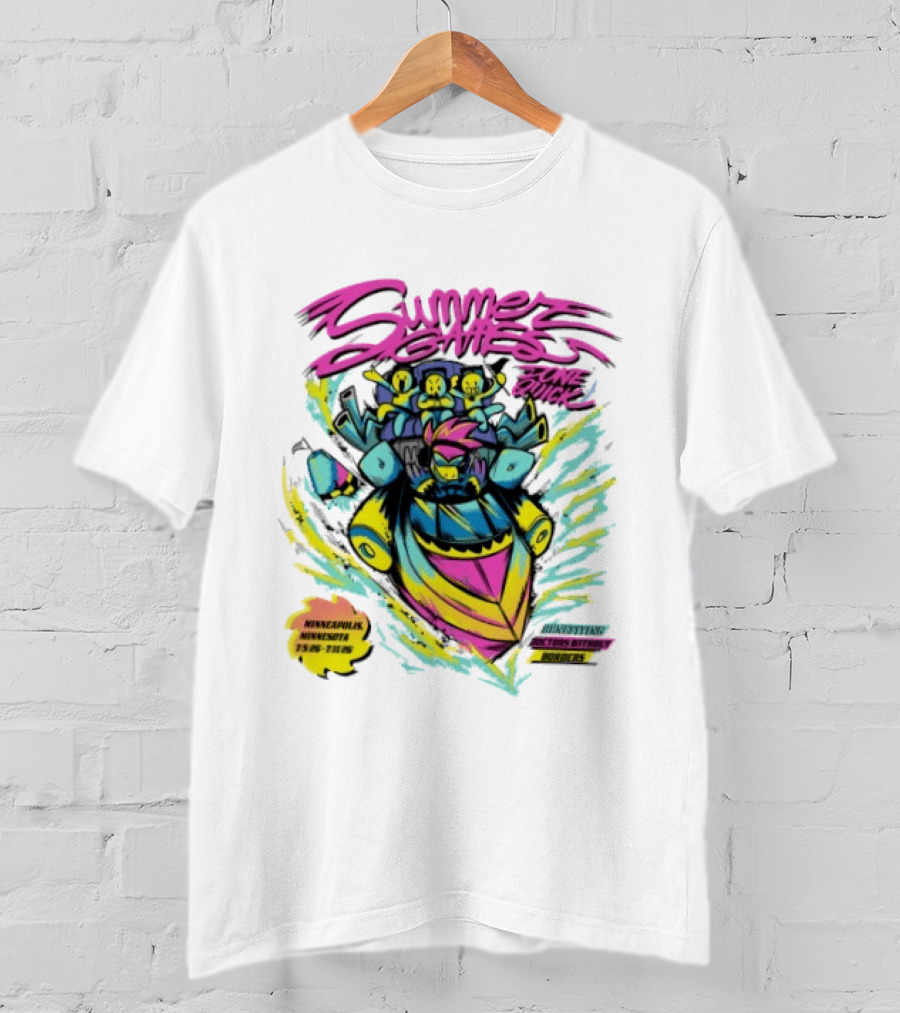 Summer Games Zone Quick Minneapolis 2026 Minnesota Benefiting Doctors Without Borders T-Shirt
