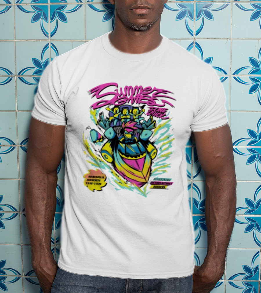 Summer Games Zone Quick Minneapolis 2026 Minnesota Benefiting Doctors Without Borders T-Shirt