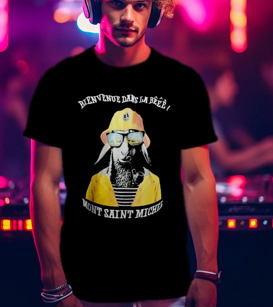 Bienvenue Dans La Beee Mont Saint Miche Vintage Sailor T-Shirt