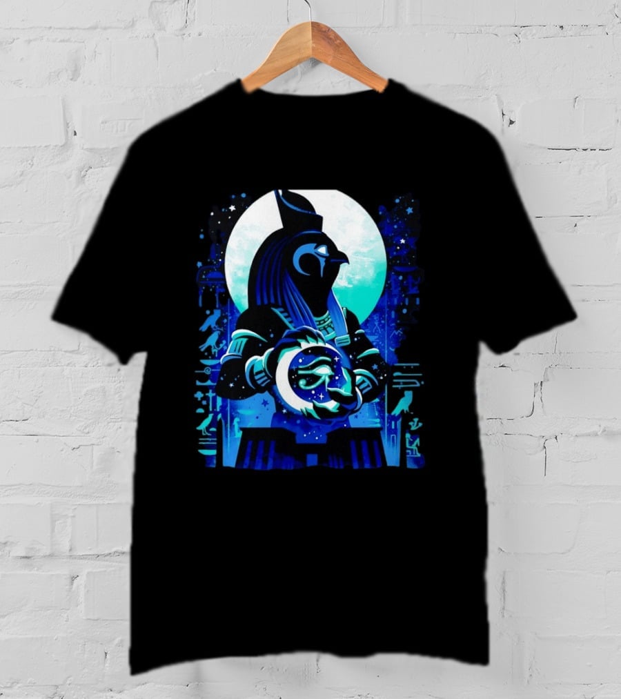 Eye Of Horus Egyptian Moon God Mythology Symbolism T-Shirt
