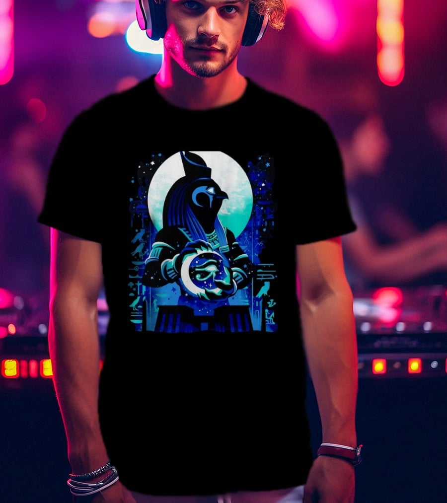 Eye Of Horus Egyptian Moon God Mythology Symbolism T-Shirt