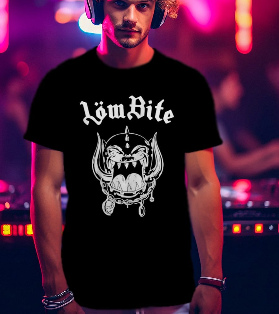 Löm Bite Motörhead Snaggletooth Heavy Metal T-Shirt