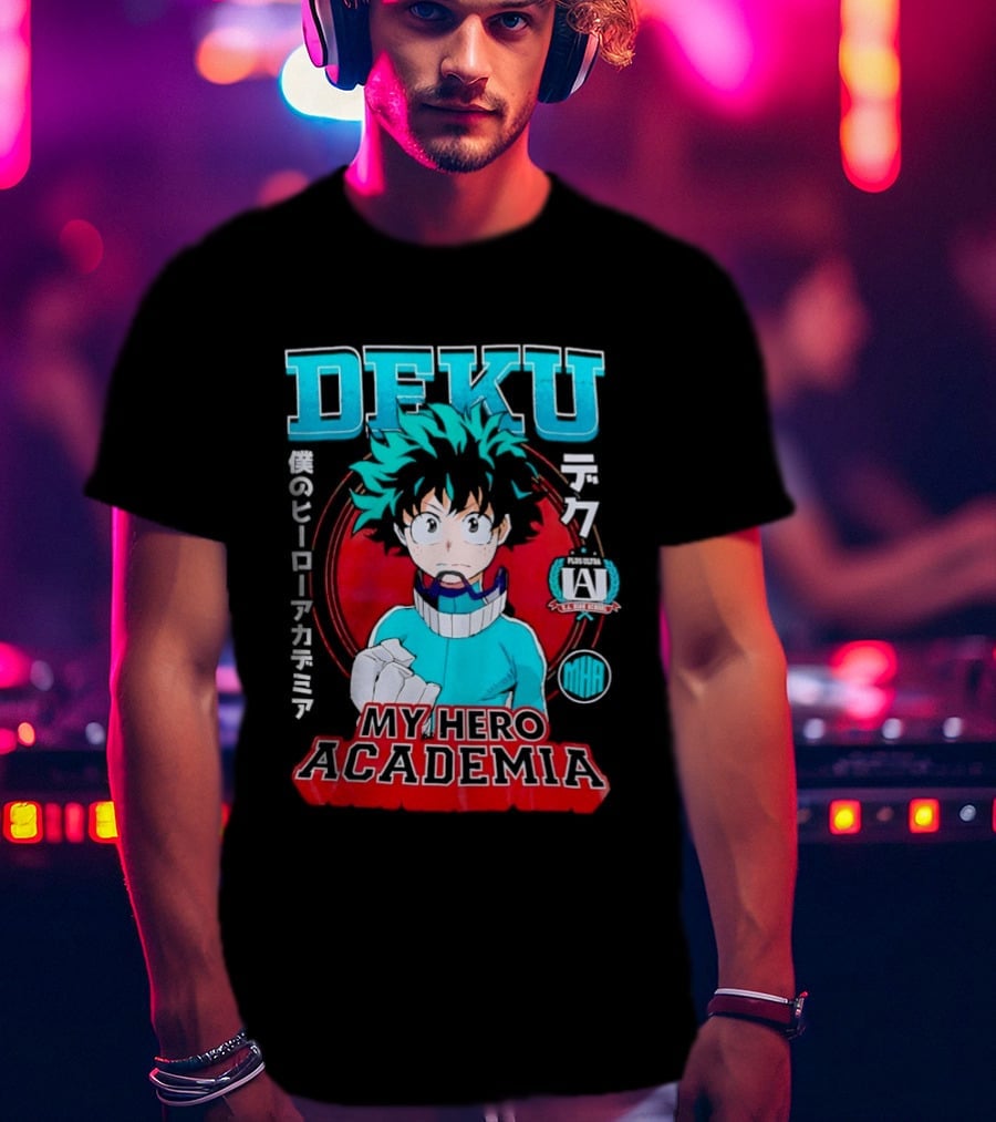 Deku Boku No Hero Academia Midoriya Izuku Japanese T-Shirt