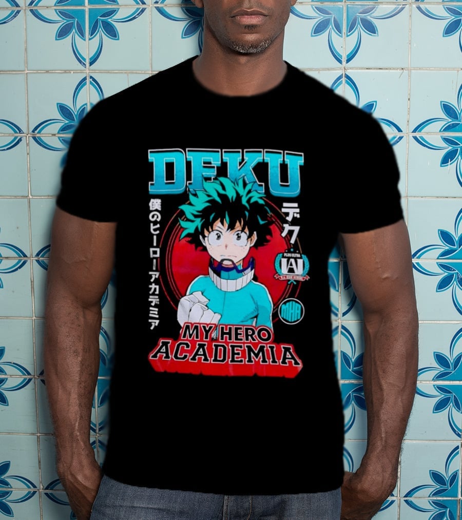 Deku Boku No Hero Academia Midoriya Izuku Japanese T-Shirt