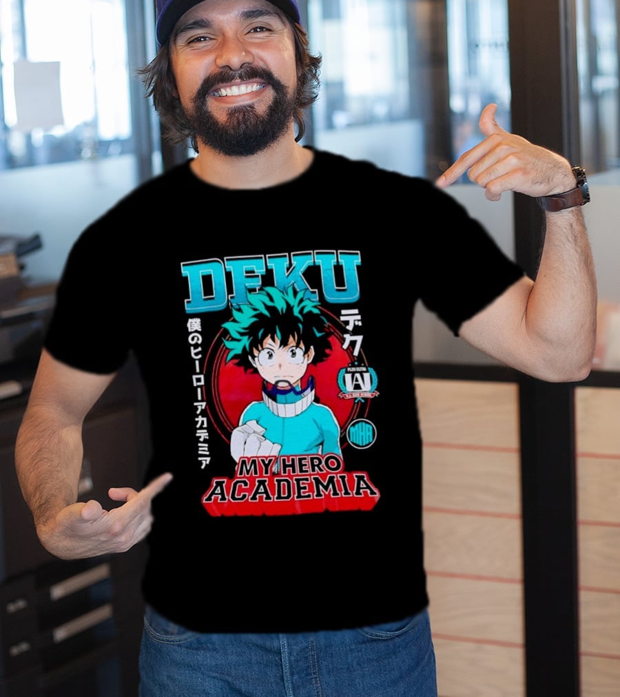 Deku Boku No Hero Academia Midoriya Izuku Japanese T-Shirt