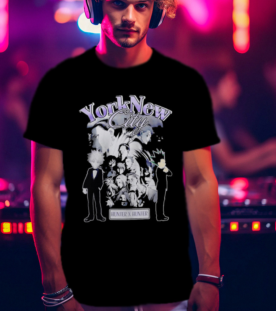 YorkNew City Hunter X Hunter Anime Characters Collection T-Shirt