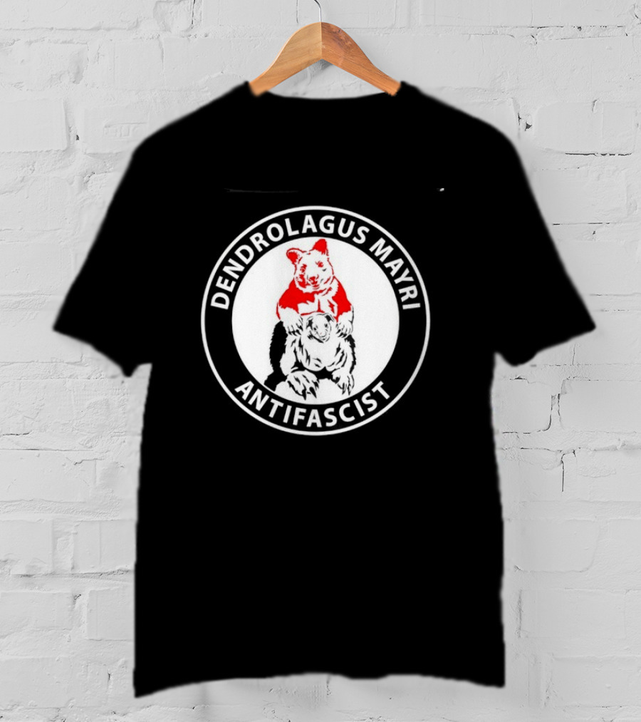 Dendrolagus Mayri Antifascist Tree Kangaroo Antifa T-Shirt