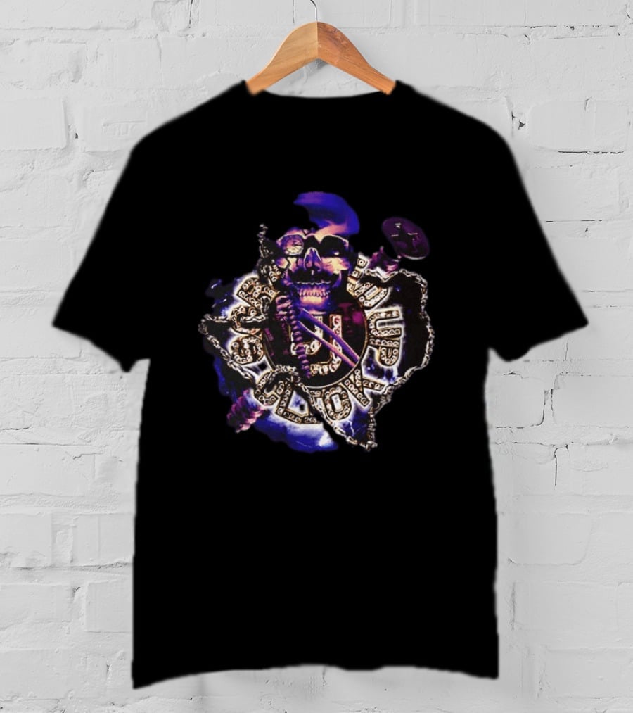 DJ Screw The Final Chapter 2 Sided Legendary Skull Chains Innovation T-Shirt