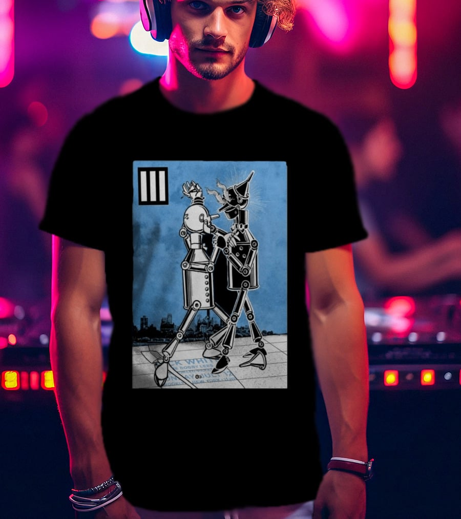 Jack White Brooklyn Paramount July 12 2026 Dancing Robots T-Shirt