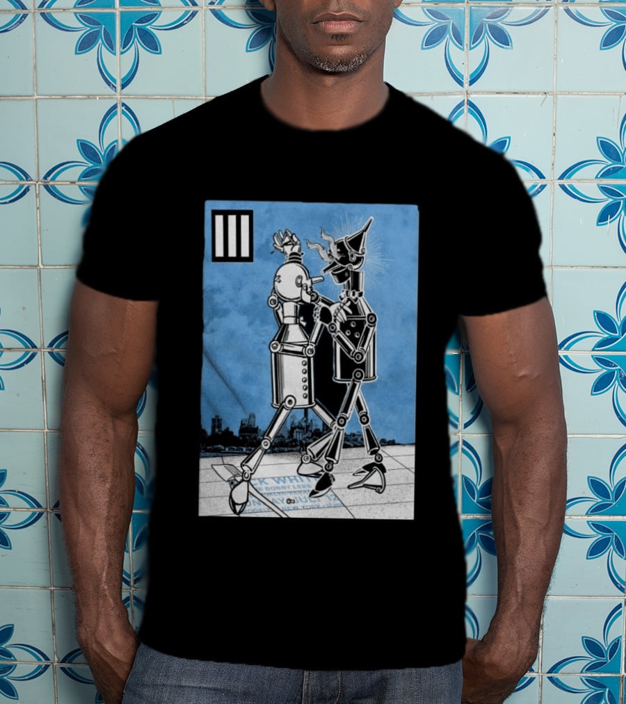 Jack White Brooklyn Paramount July 12 2026 Dancing Robots T-Shirt
