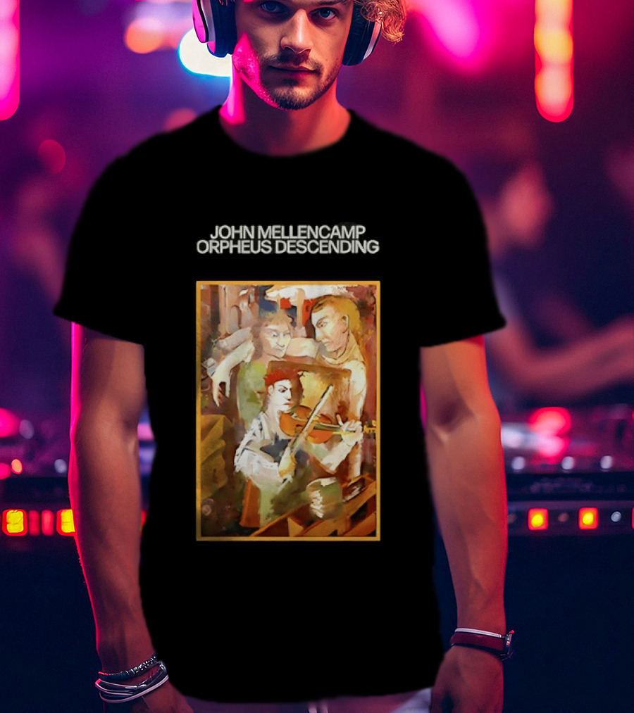 John Mellencamp Orpheus Descending Vintage Rock Music T-Shirt