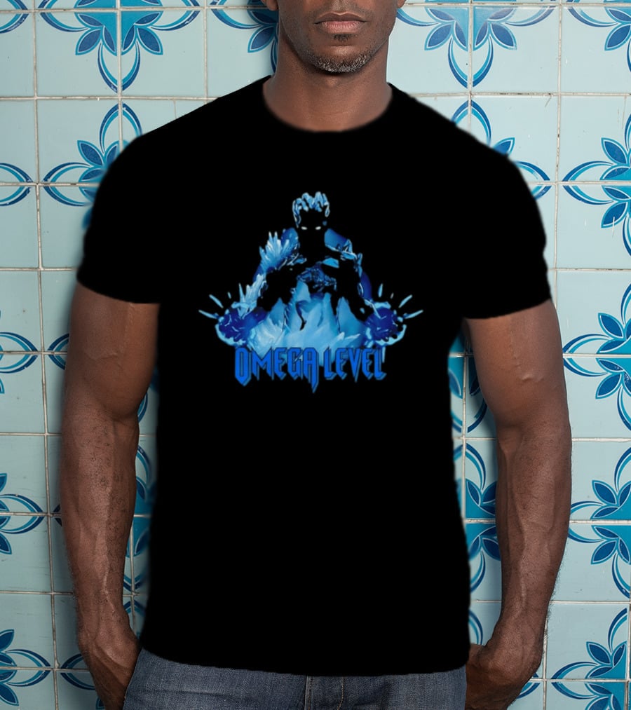 Omega Level Iceman X Men Marvel Mutant Ice Hero T-Shirt