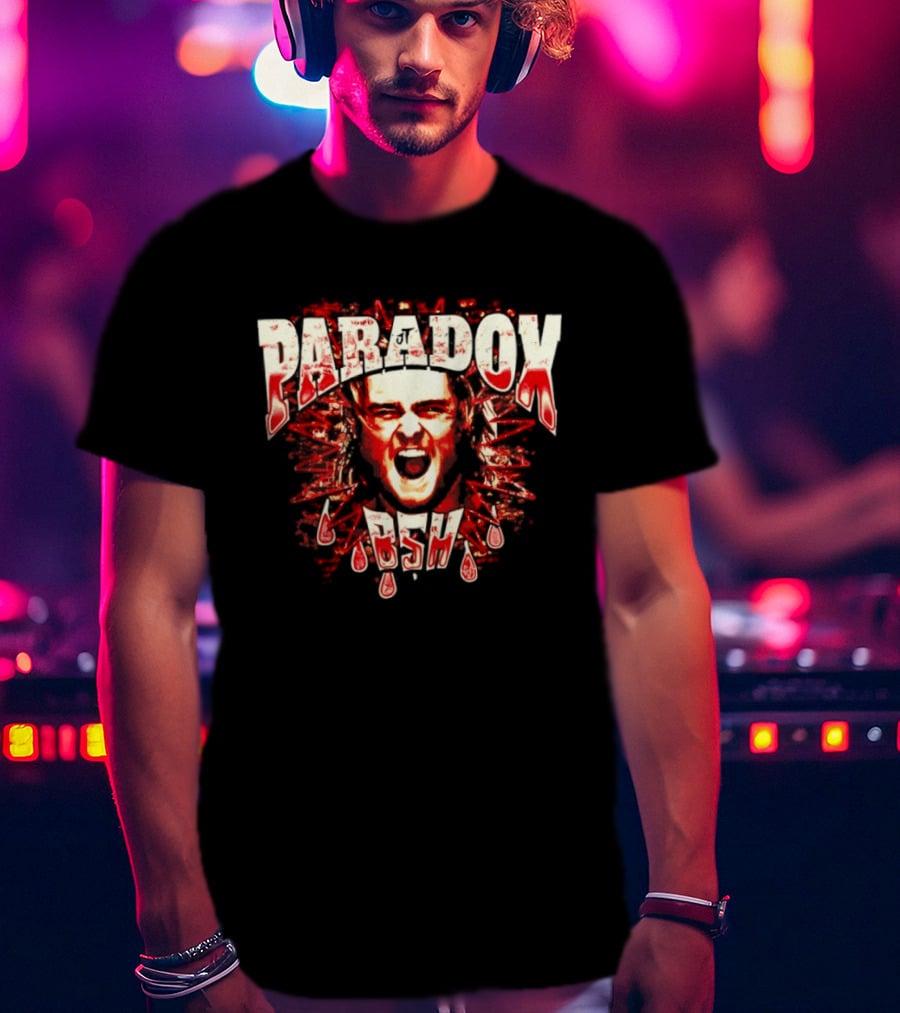Paradox BSH Blood Splatter And Screaming Face T-Shirt