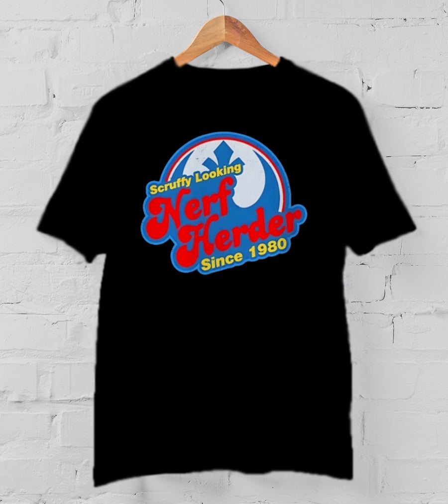 Scruffy Looking Nerf Herder Since 1980 T-Shirt
