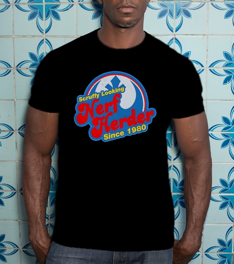 Scruffy Looking Nerf Herder Since 1980 T-Shirt