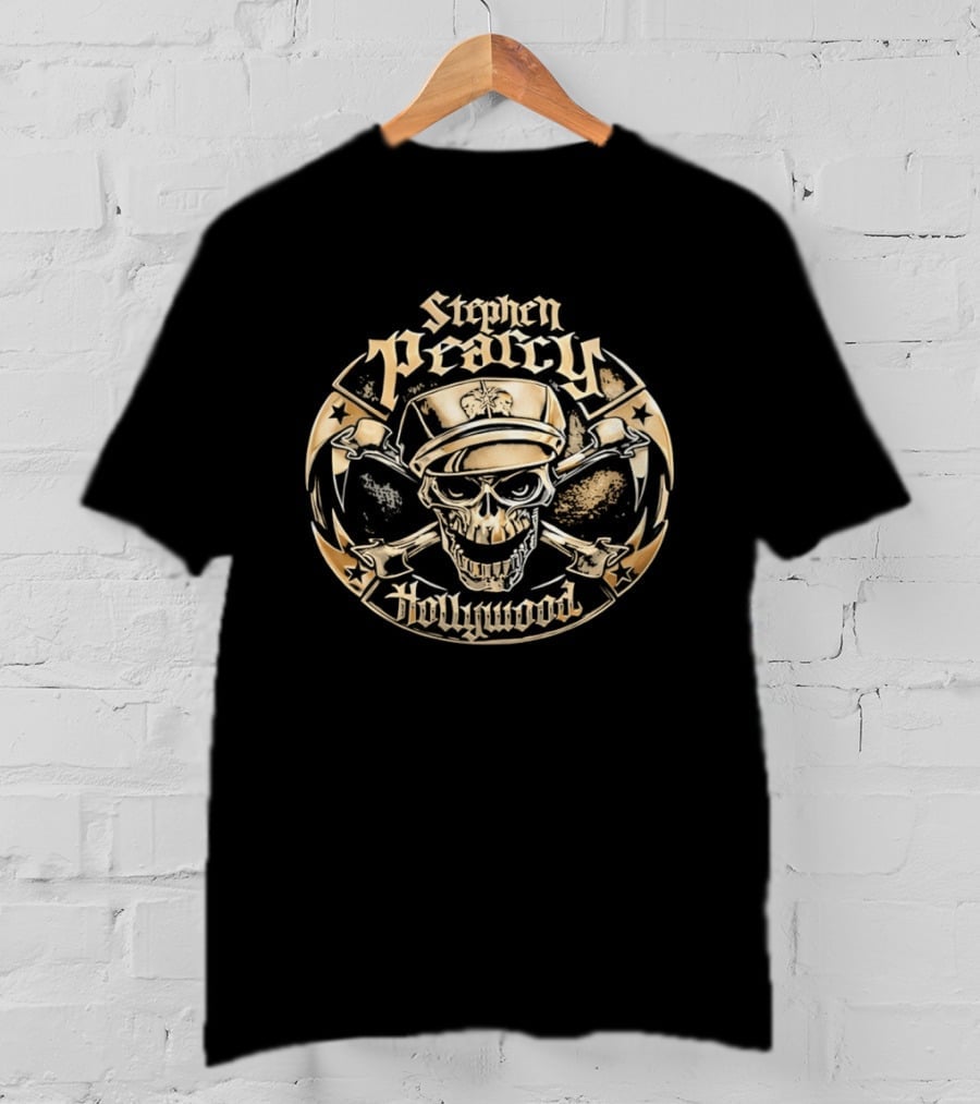 Stephen Pearcy Hollywood Skull Ratt T-Shirt