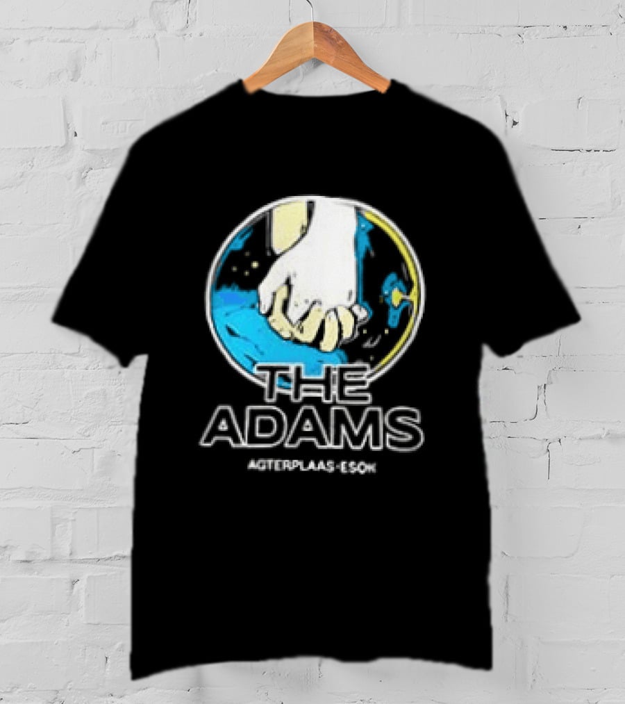 The Adams Agterplaas Esok Cosmic Handshake Global Unity T-Shirt