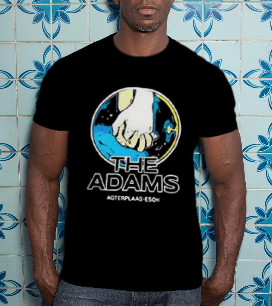 The Adams Agterplaas Esok Cosmic Handshake Global Unity T-Shirt