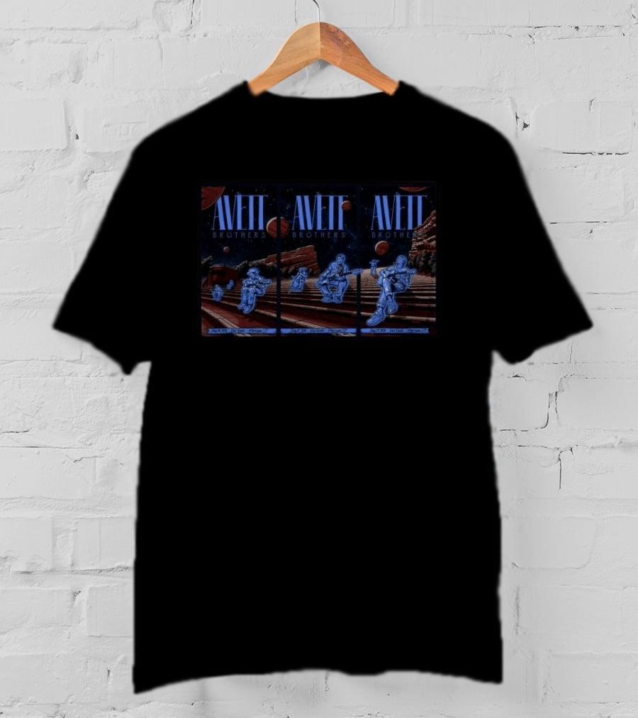 The Avett Brothers Red Rocks Amphitheatre Tour 2026 T-Shirt