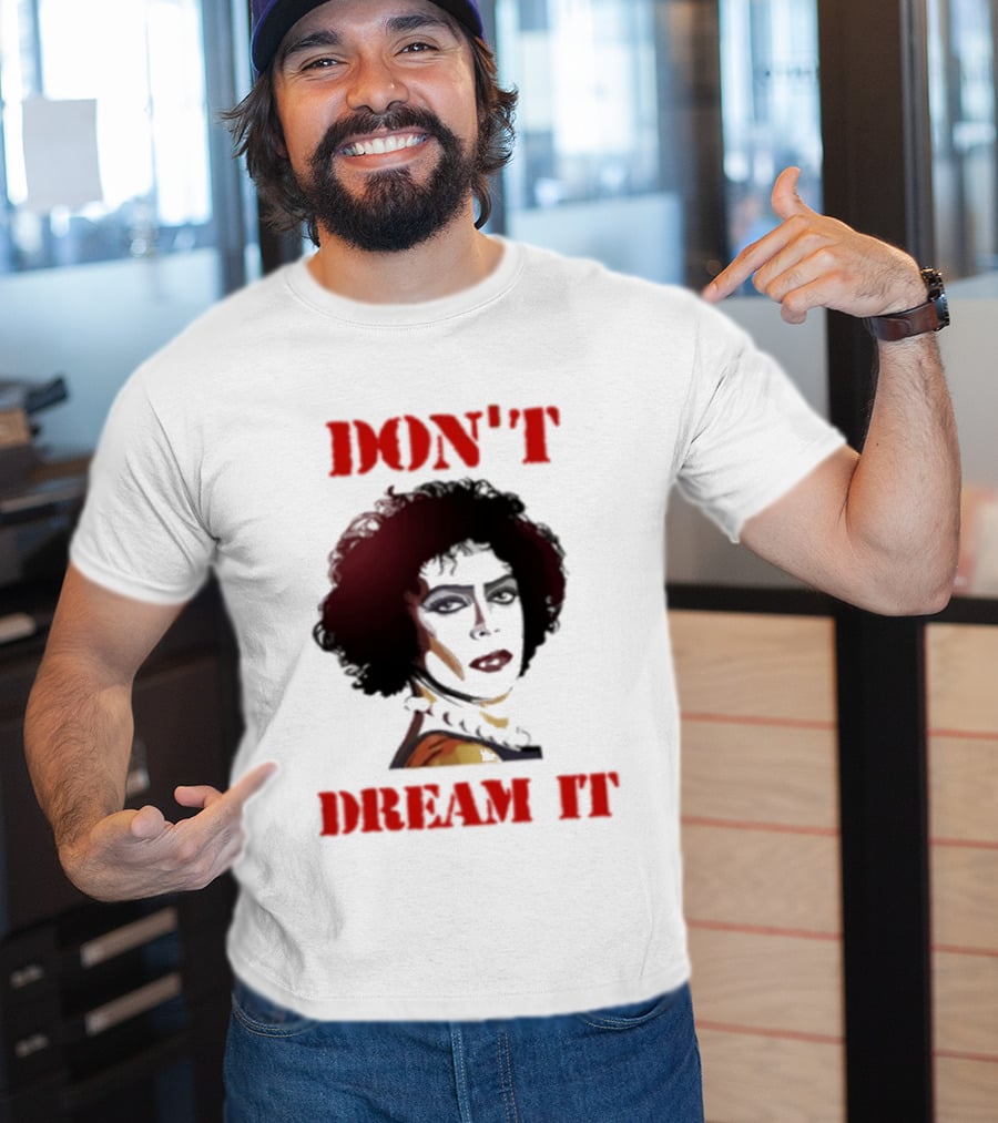 Frank N Furter Don't Dream It Be It Clown Face T-Shirt