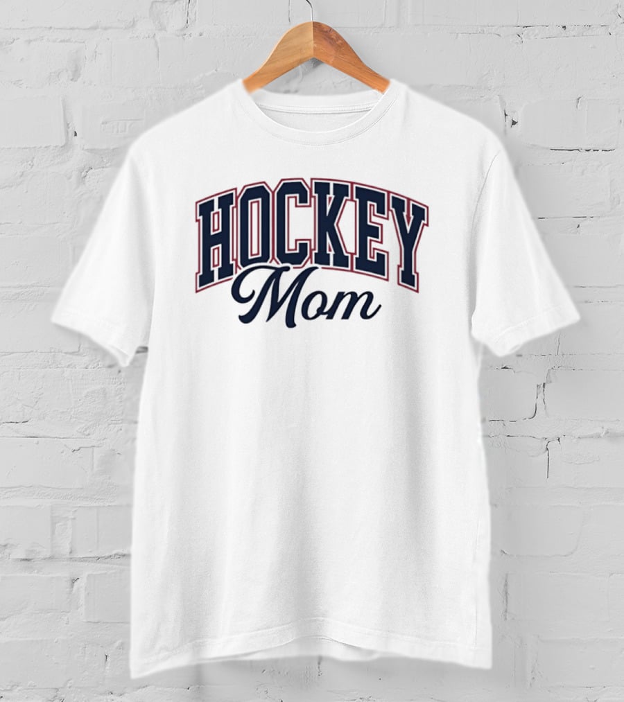 Hockey Mom 2026 Sports Fan T-Shirt