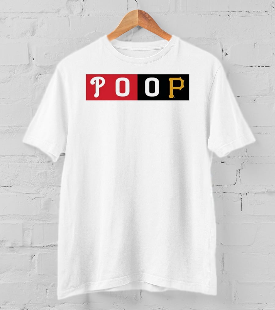 POOP Joe Roderick Pittsburgh Pirates T-Shirt