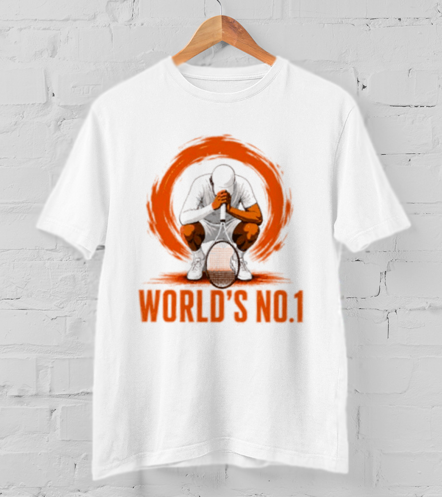 Jannik Sinner World's No 1 Tennis Champion T-Shirt