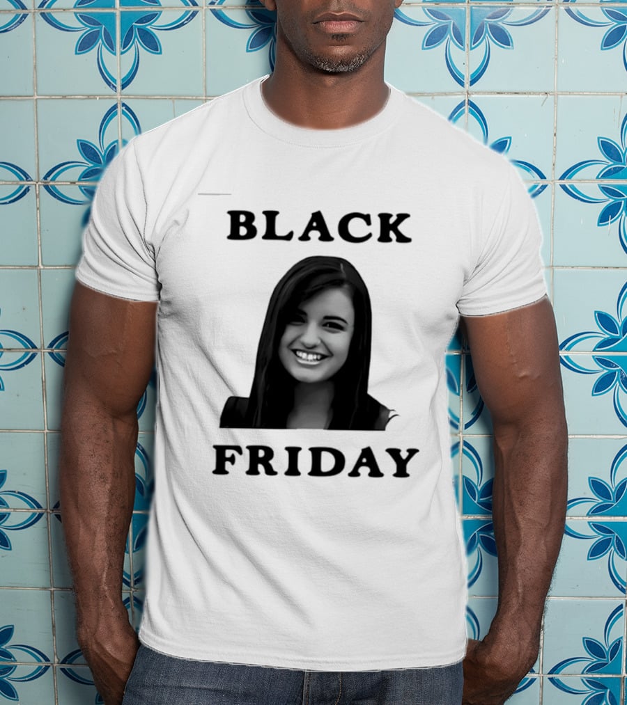Rebecca Black Friday Meme Face Combo T-Shirt