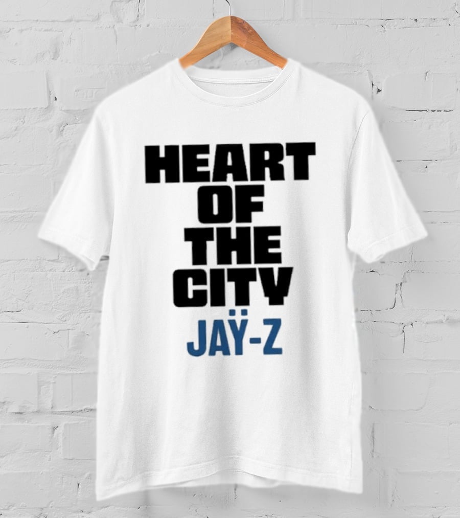 Heart Of The City Jay Z Hip Hop Rap Music T-Shirt