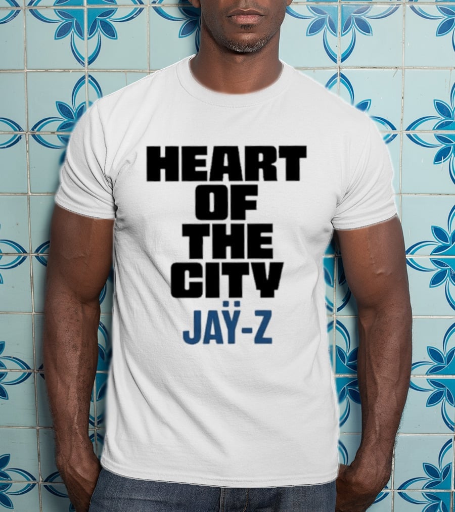 Heart Of The City Jay Z Hip Hop Rap Music T-Shirt