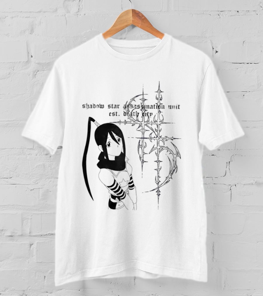 Shadow Star Assassination Unit Est Death City Anime T-Shirt