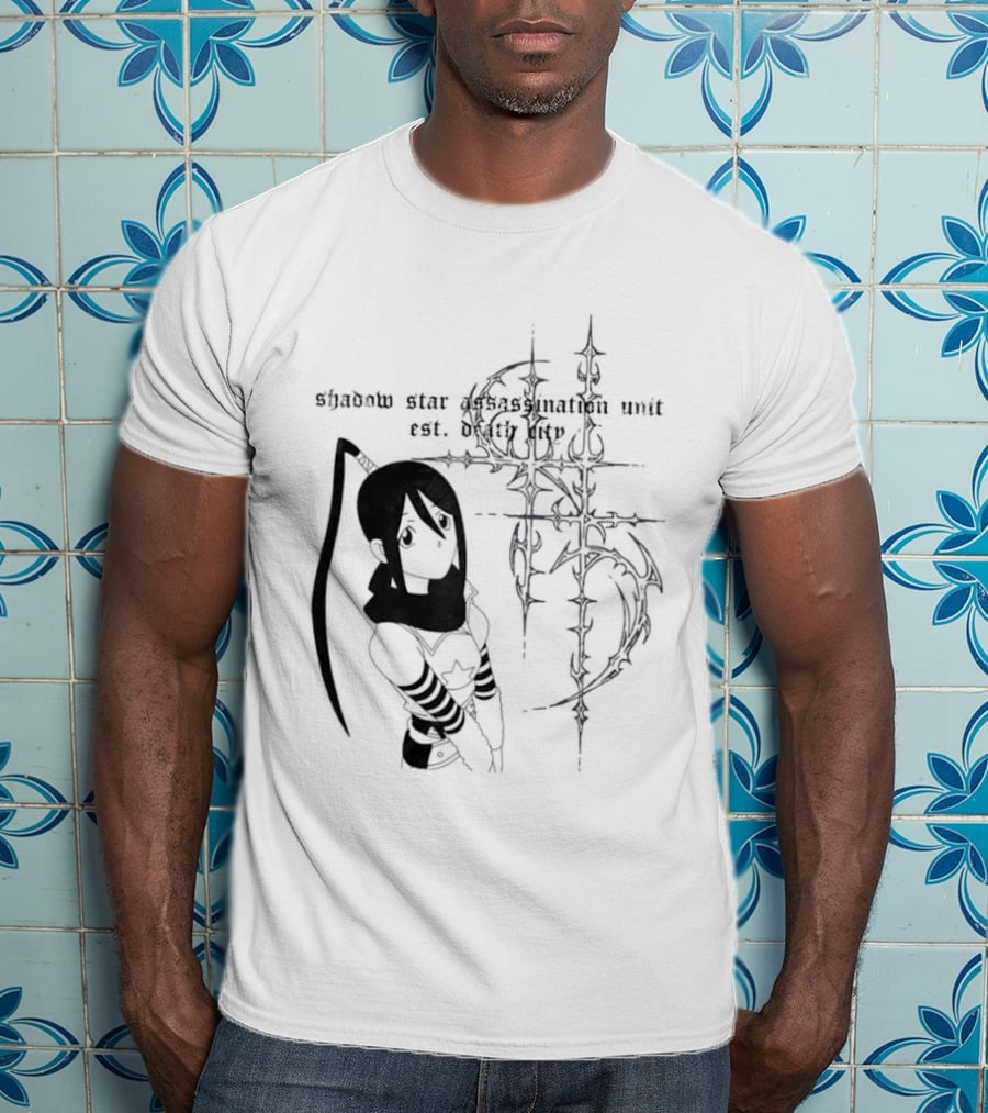 Shadow Star Assassination Unit Est Death City Anime T-Shirt