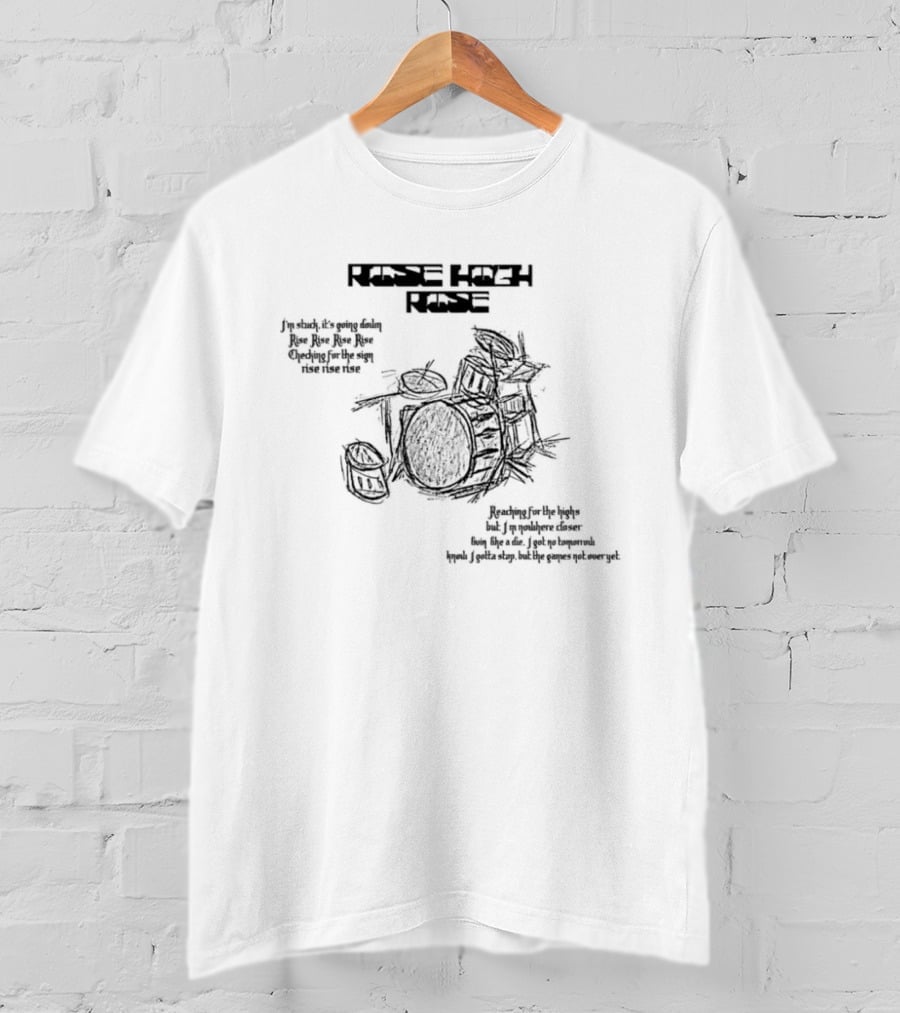 Xdinary Heroes High Rise High Drum Set Passion Nerve Chaos And Guts T-Shirt