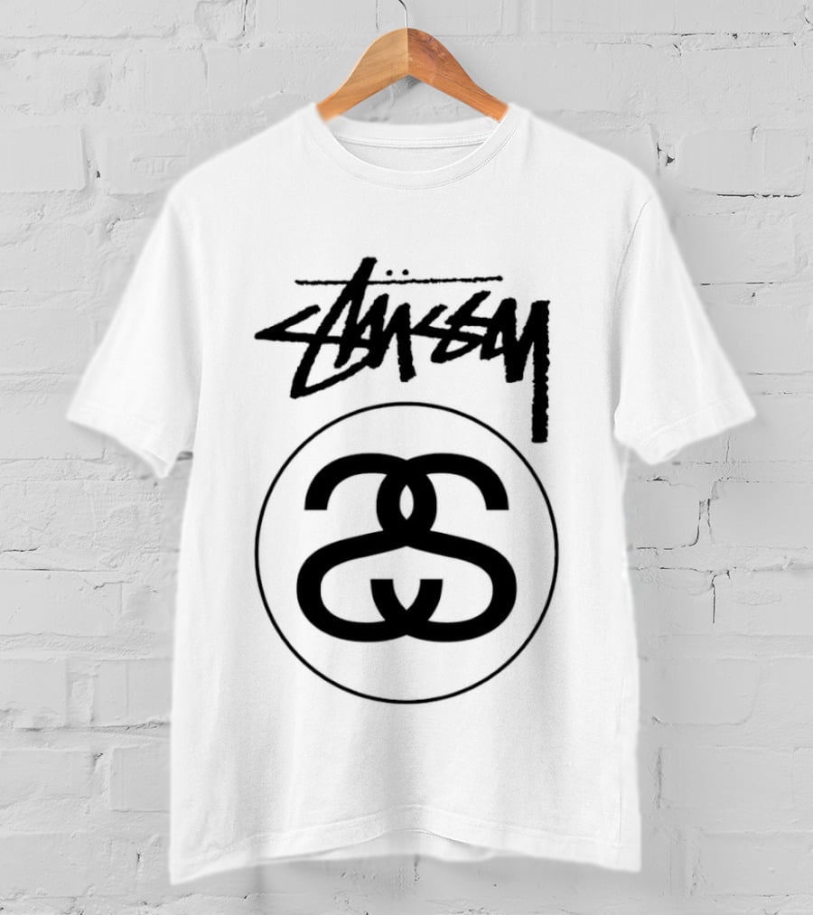 Stüssy Skateboarding Streetwear Iconic SS T-Shirt