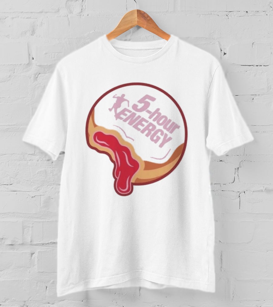 5 Hour Energy Jelly Donut T-Shirt