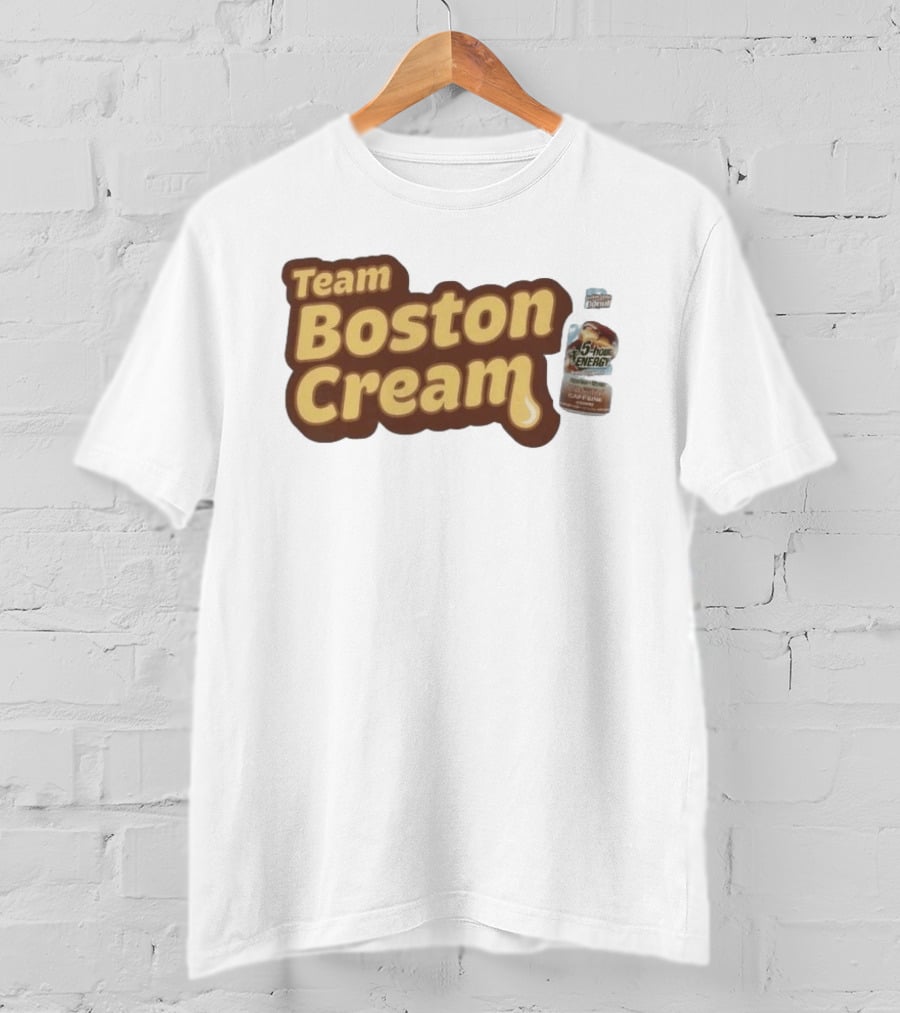 Team Boston Cream 5 Hour Energy Donut Caffeine T-Shirt