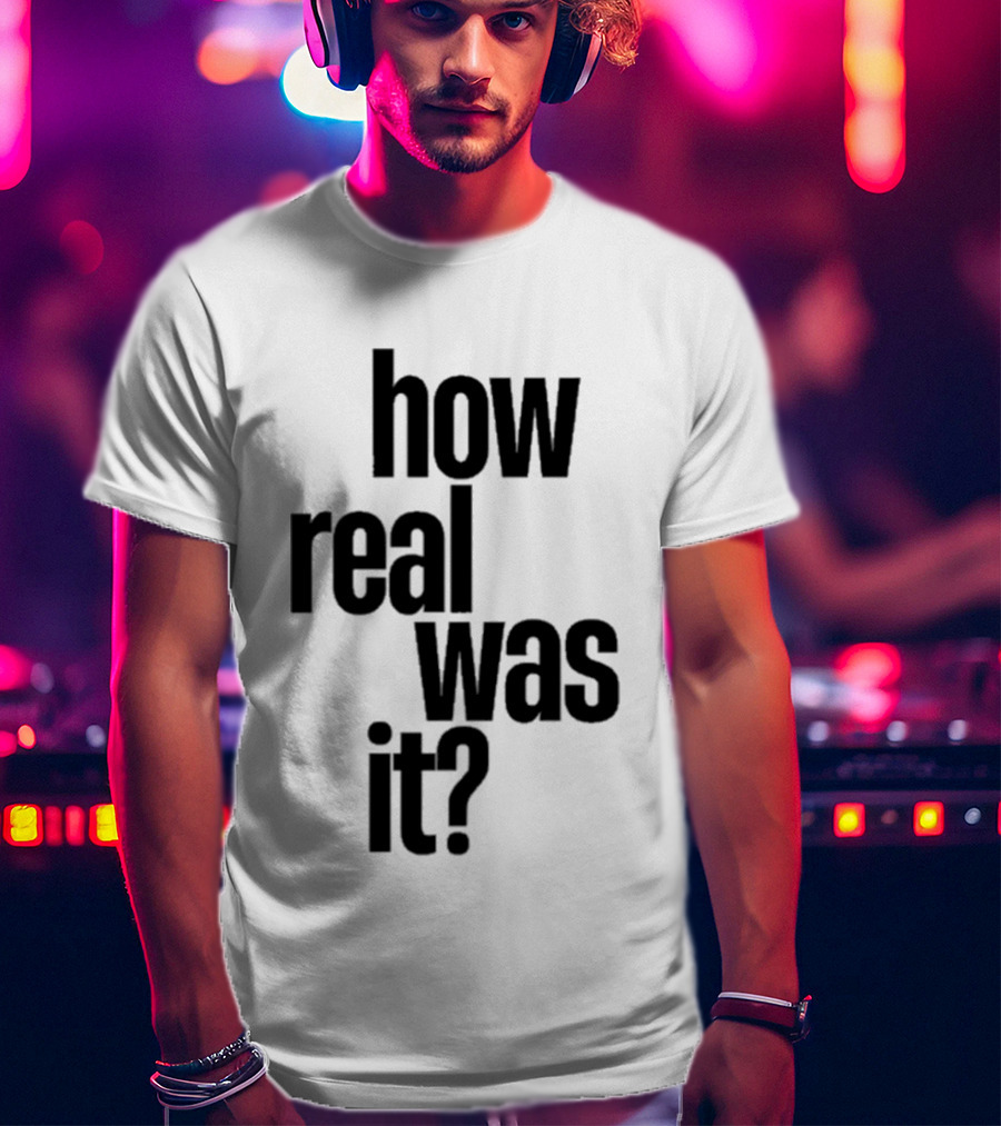 Asha Banks UK How Real Was It T-Shirt