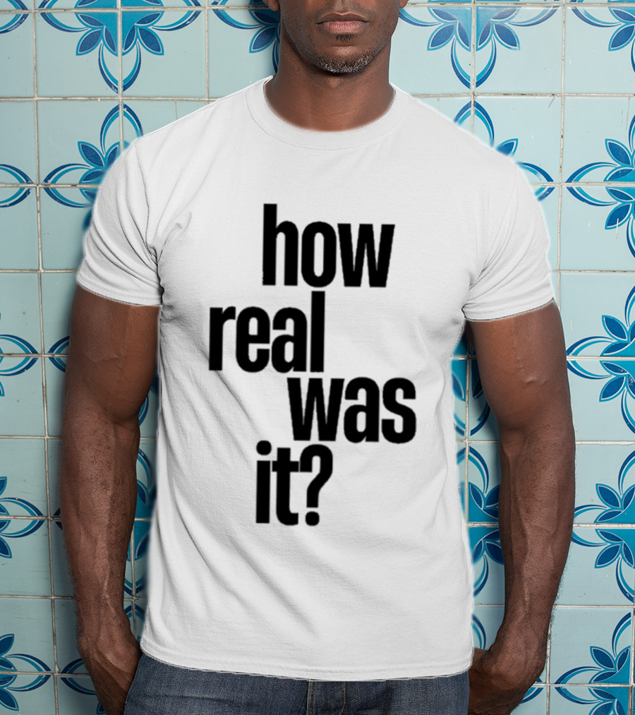 Asha Banks UK How Real Was It T-Shirt
