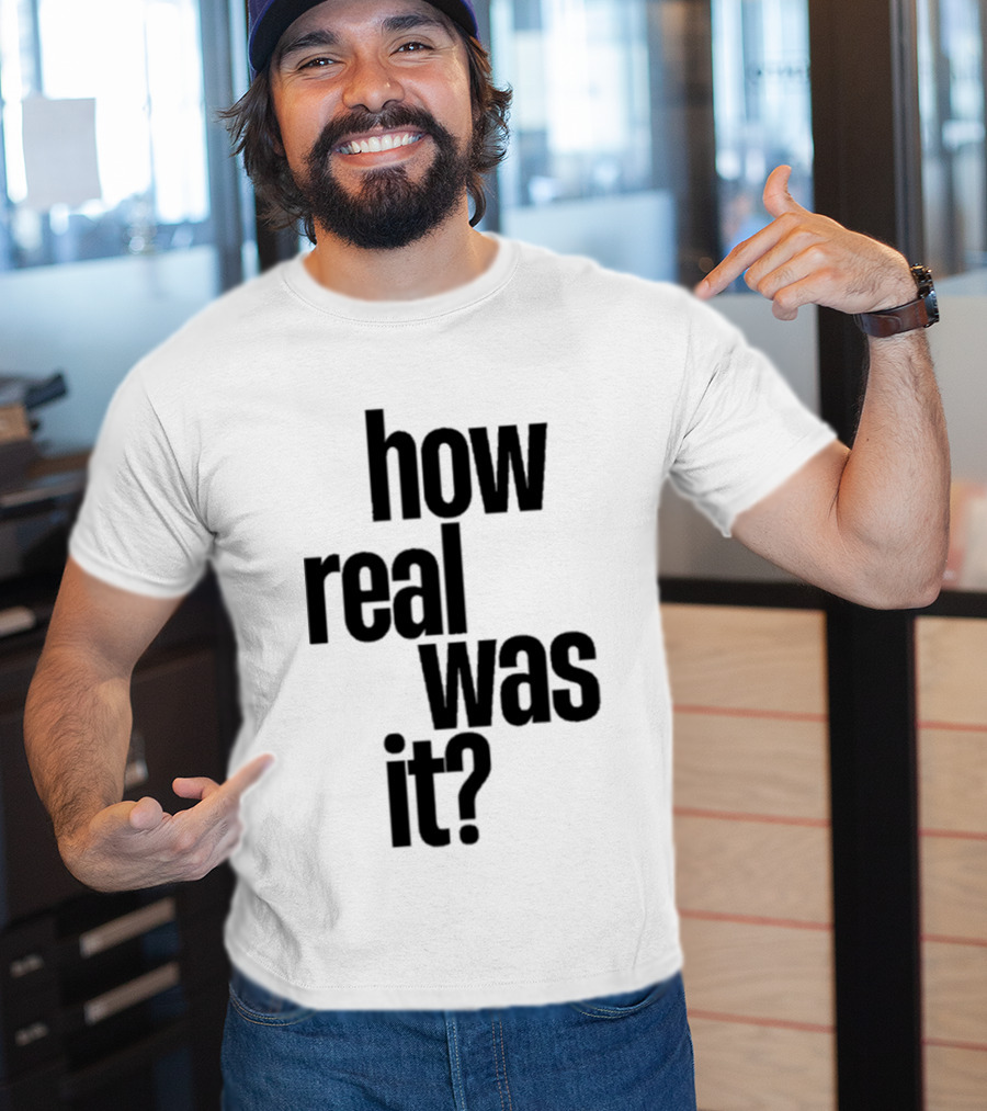 Asha Banks UK How Real Was It T-Shirt