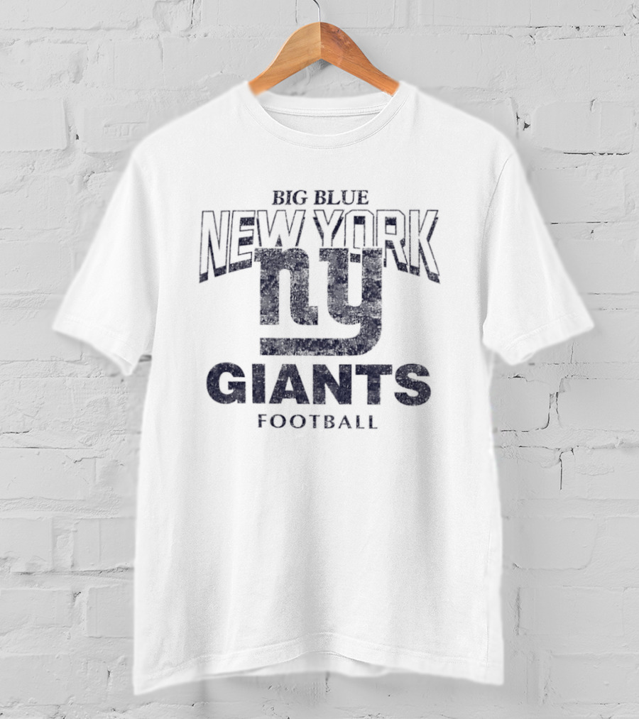 New York Giants Big Blue Football NY T-Shirt