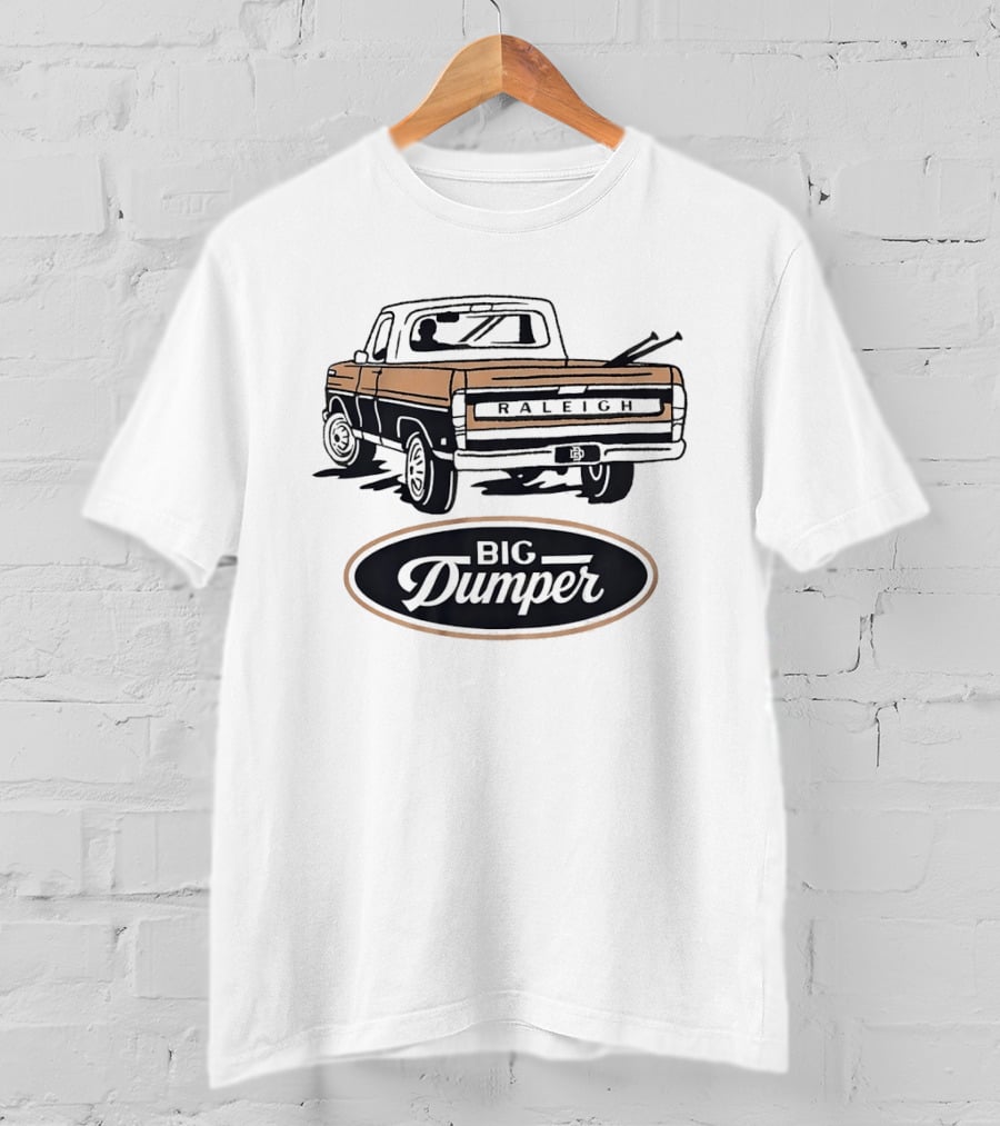 Big Dumper Raleigh Pickup Truck T-Shirt