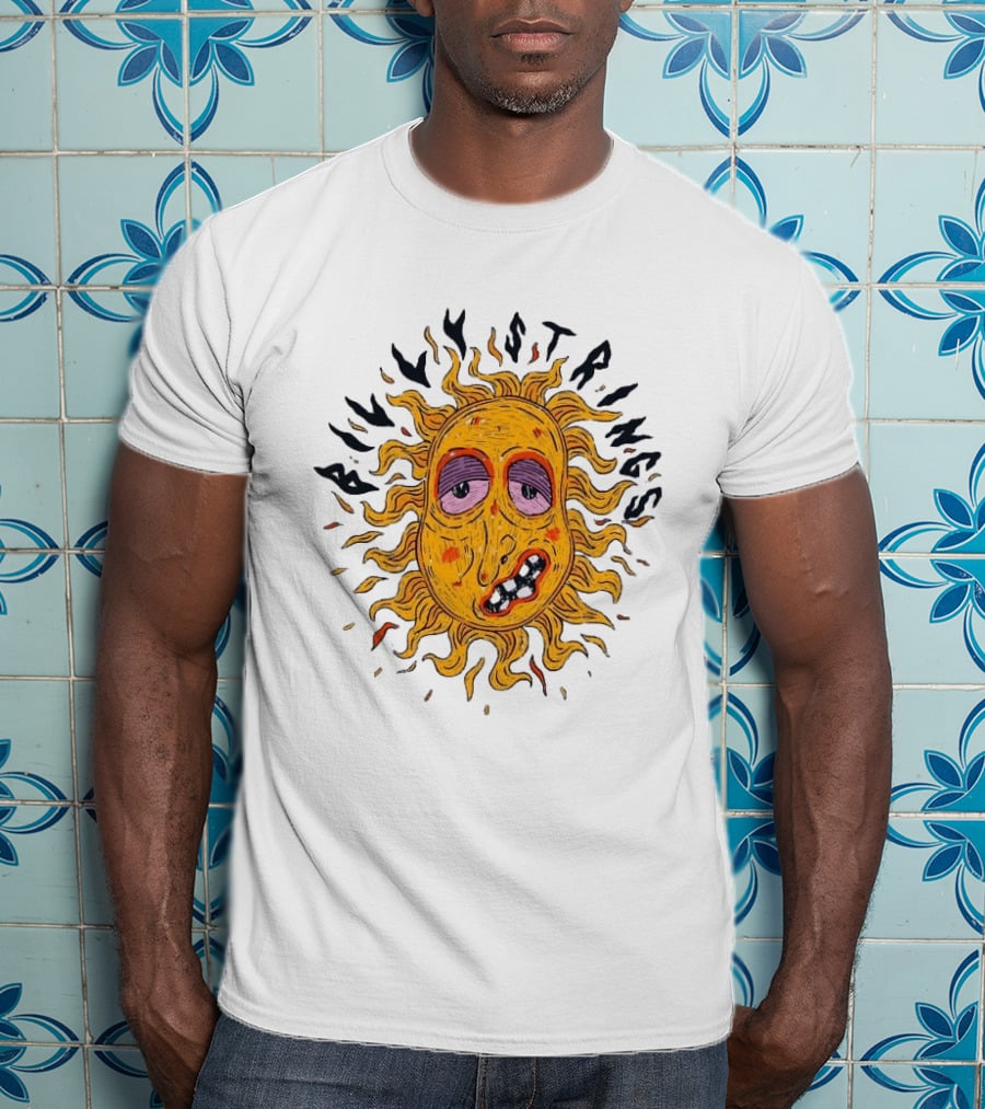 Billy Strings Sun Face Psychedelic Sunburst T-Shirt