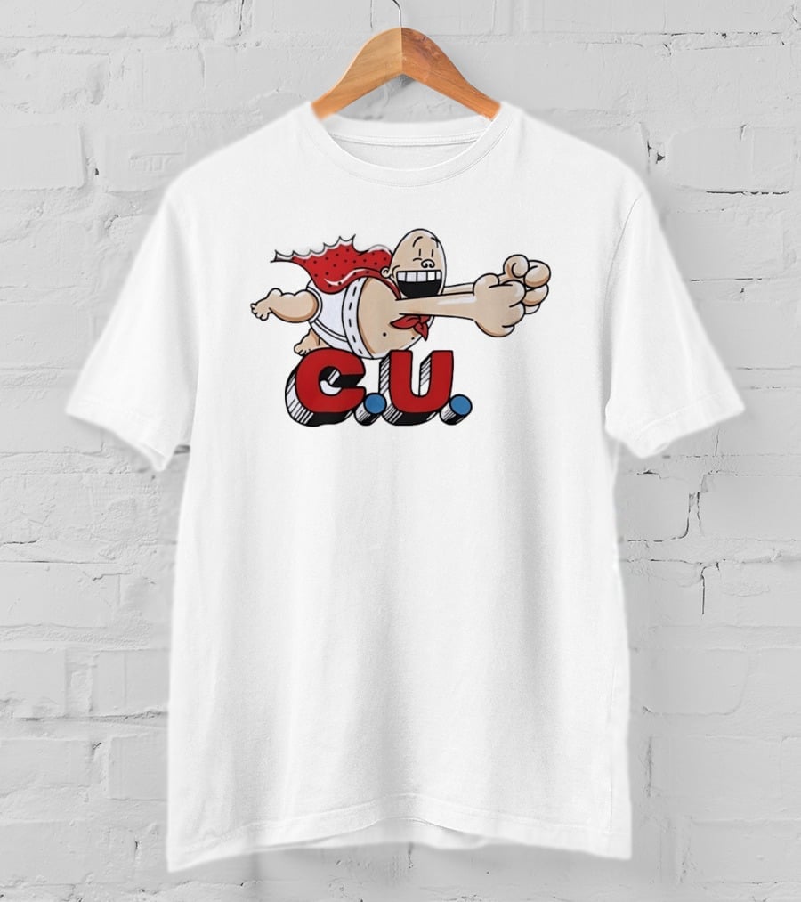 Captain Underpants CU Dav Pilkey Flying Hero T-Shirt