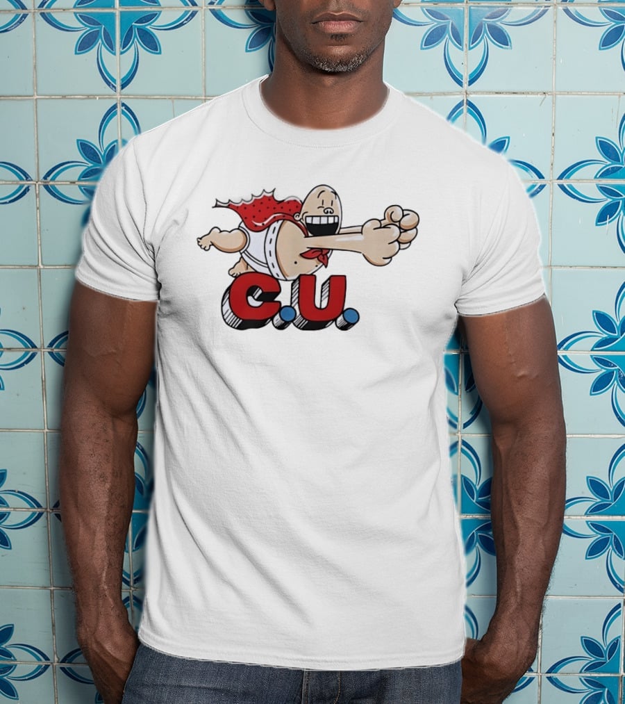 Captain Underpants CU Dav Pilkey Flying Hero T-Shirt