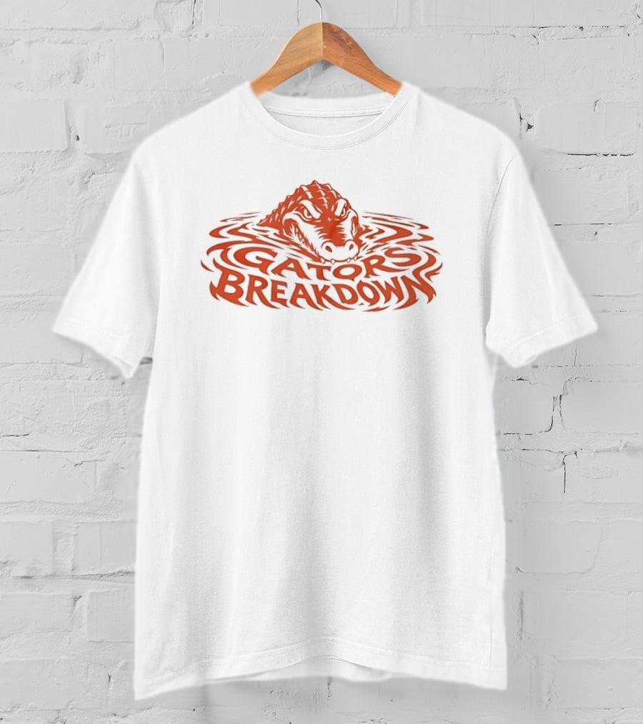 Florida Gators Breakdown Iconic Gator Head T-Shirt